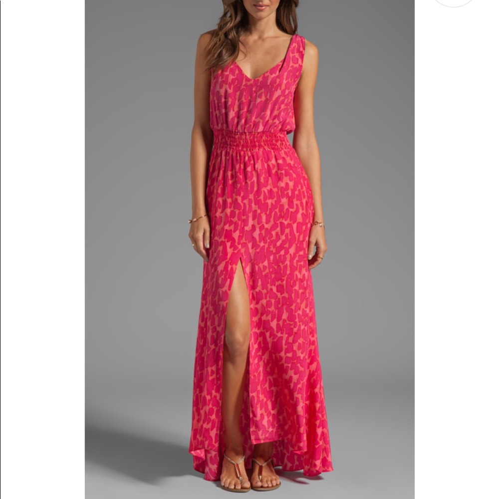 Karina Grimaldi silk maxi dress